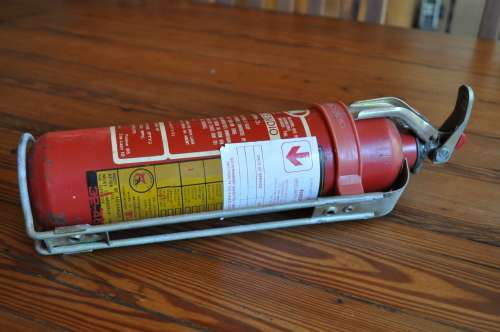 Vintage Fire Extinguisher (selling as is)