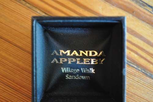 Amanda Appleby Jewelry Ring Box