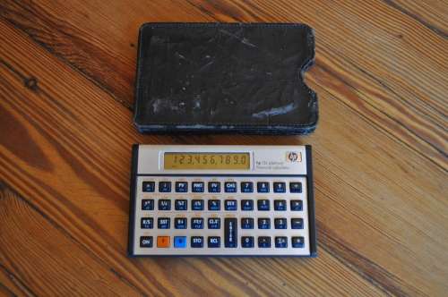 HP 12C Platinum Financial Calculator (please read)
