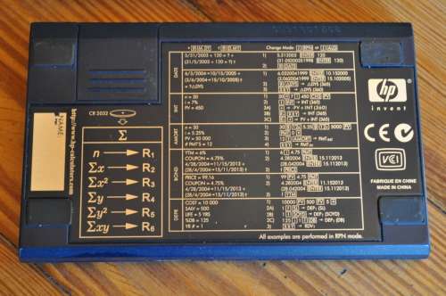 HP 12C Platinum Financial Calculator (please read)