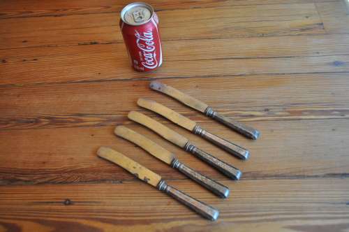 Vintage J. Fraget Varsovie Silver Plated Knifes