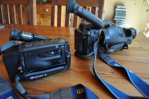 Sony Video 8mm Video Cameras (not working selling as is)