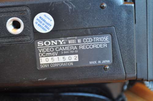 Sony Video 8mm Video Cameras (not working selling as is)