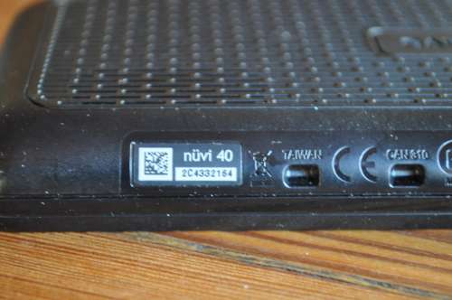 Garmin Nuvi 40 Gps