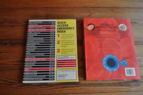 Childrens  Body Encyclopedia And Emergency Book