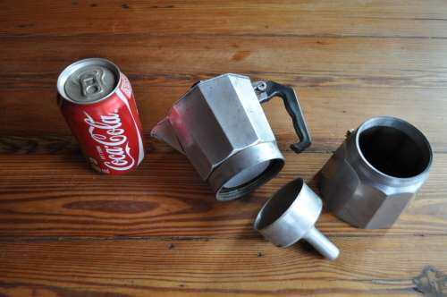 Vintage One Cup Moka Coffee Pot