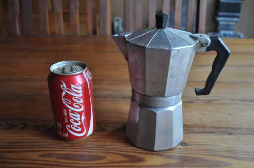 Vintage One Cup Moka Coffee Pot