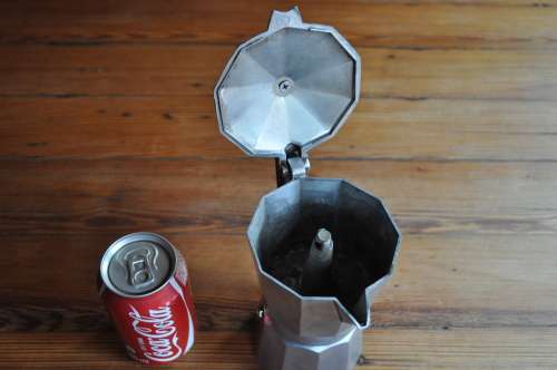 Vintage One Cup Moka Coffee Pot