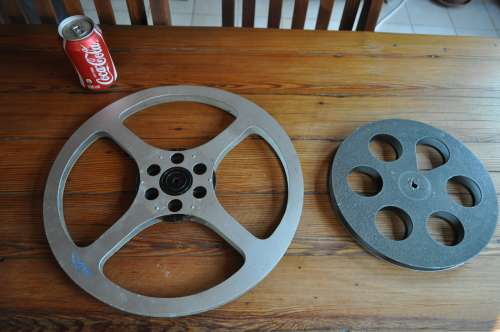 Vintage Empty 16mm Film Reels