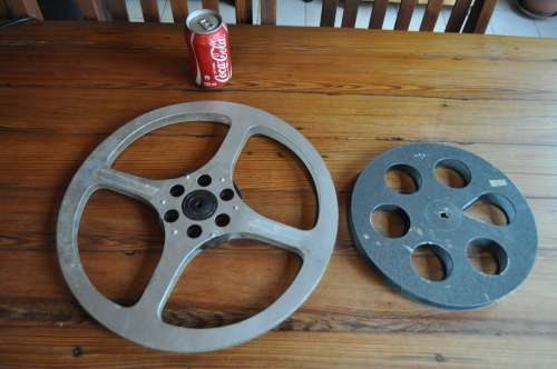 Vintage Empty 16mm Film Reels