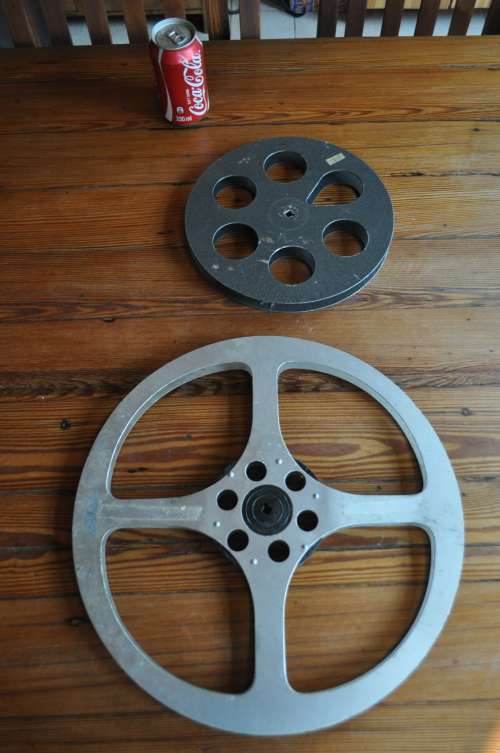 Vintage Empty 16mm Film Reels