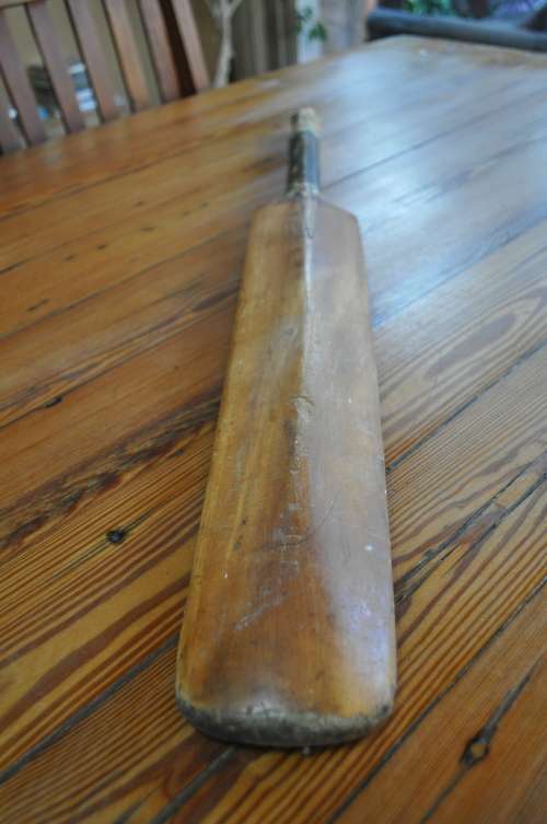 Vintage Cricket Bat No Markings