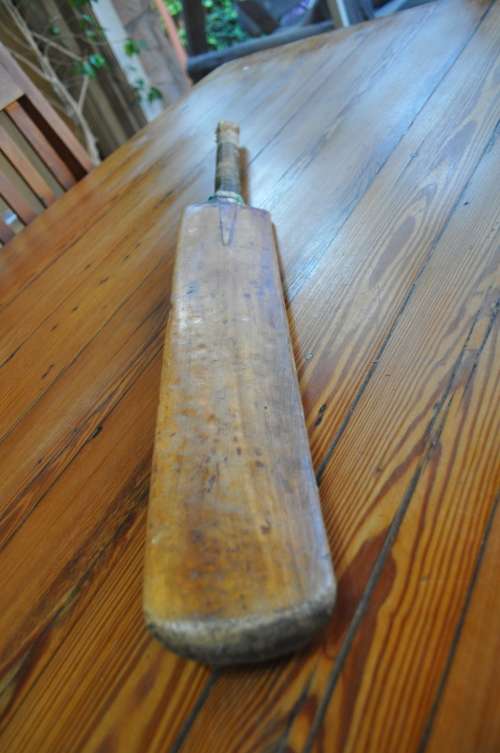 Vintage Cricket Bat No Markings