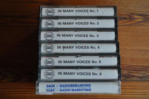 Rare SABC SAUK Audio Cassettes