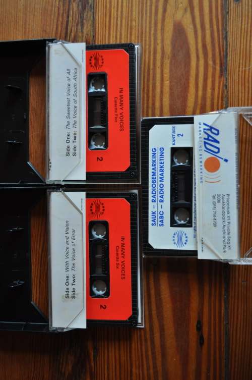 Rare SABC SAUK Audio Cassettes