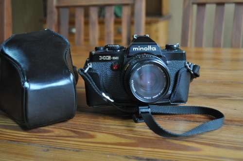 Minolta XG-Se 35mm Film Camera With Lens