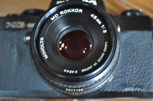 Minolta XG-Se 35mm Film Camera With Lens