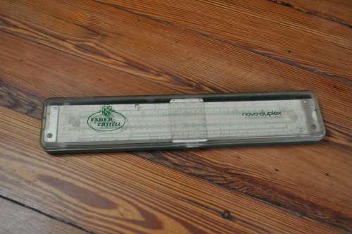 Vintage Faber Castle Slide Ruler