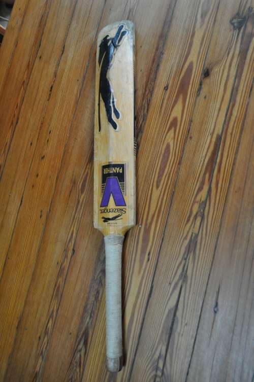 Slazenger Purple V Old School Cricket Bat