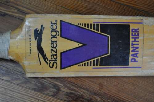 Slazenger Purple V Old School Cricket Bat
