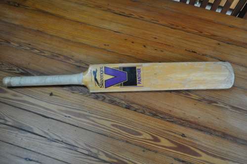 Slazenger Purple V Old School Cricket Bat
