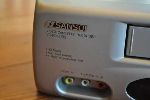 Sansui HiFi Stereo VHS Video Cassette Recorder