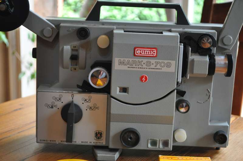 Vintage Eumig Mark-S 709 8mm Film Projector (please read)
