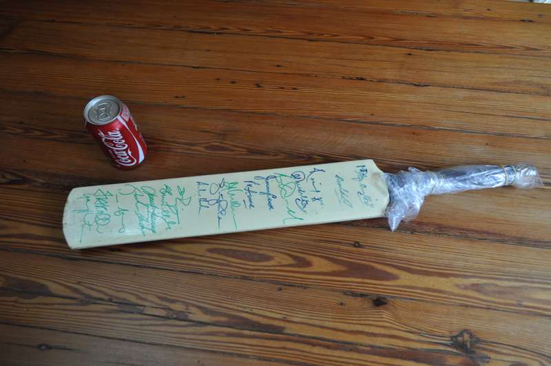 Cricket Bat Signed South Africa