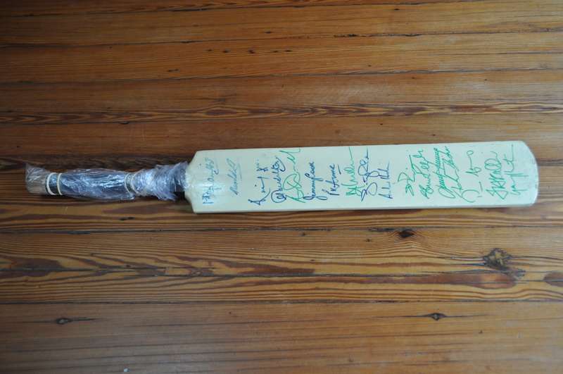 Cricket Bat Signed South Africa