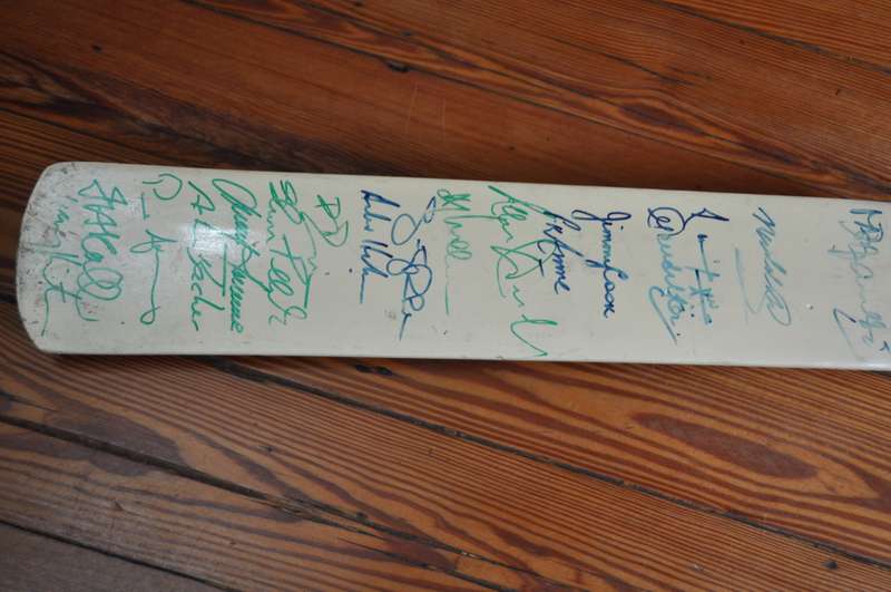 Cricket Bat Signed SA
