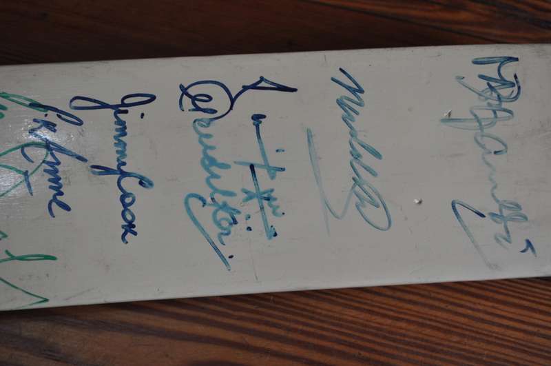 Cricket Bat Signed SA