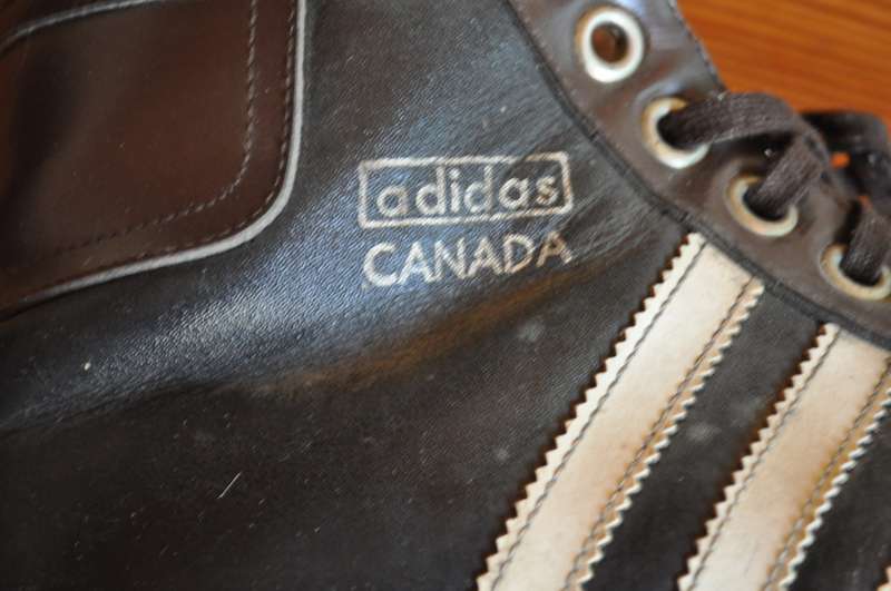 Vintage Adidas Ice Skates Made In Canada