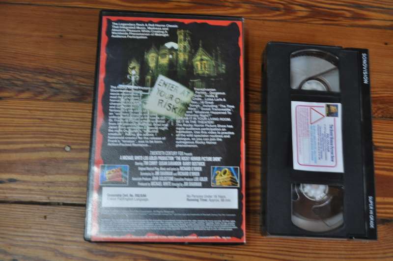 Vintage The Rocky Horror Picture Show Video Cassette