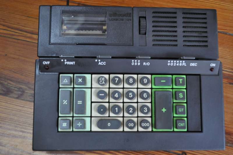 Vintage Olivetti Logos 41 Printing Calculator (selling as is)