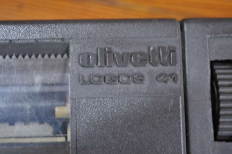 Vintage Olivetti Logos 41 Printing Calculator (selling as is)