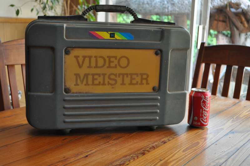 Vintage Video Camera Hard Carry Case