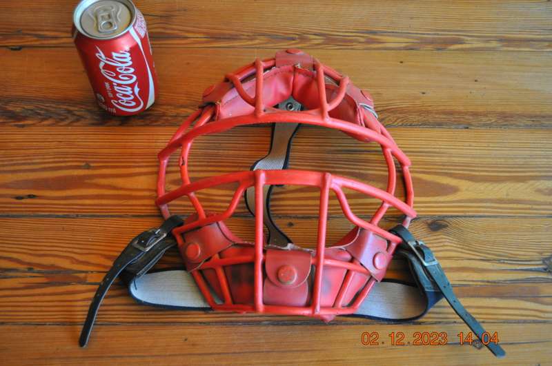 Vintage Hockey Goalie Mask