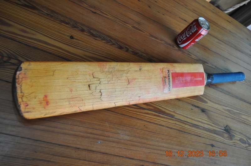 Gray Nicolls Power Spot Old School Cricket Bat