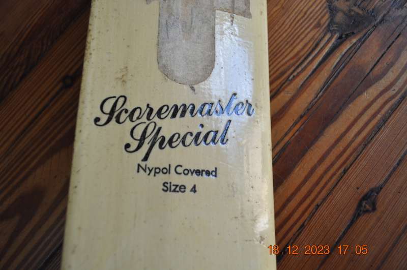 Vintage Gunn and Moore Score Master Special Old School Cricket Bat