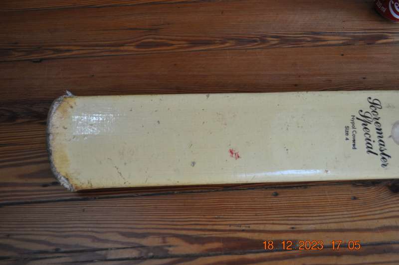 Vintage Gunn and Moore Score Master Special Old School Cricket Bat