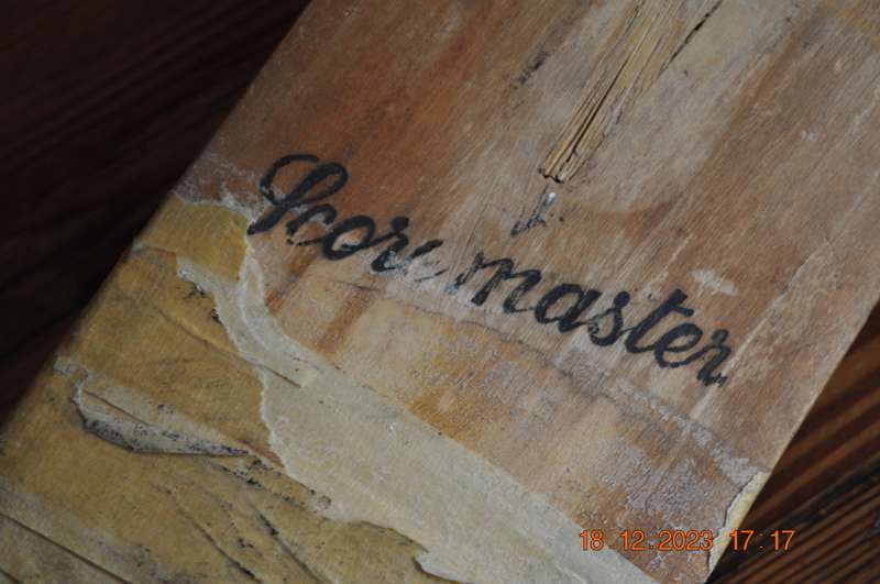 Vintage Gunn and Moore Score Master England Old School Cricket Bat