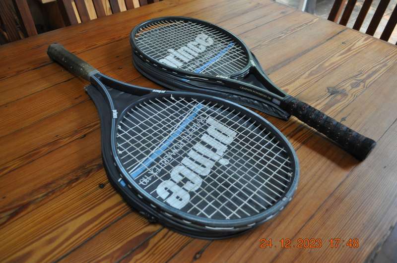 Vintage Prince Graphite Powerflex 110 Tennis Rackets
