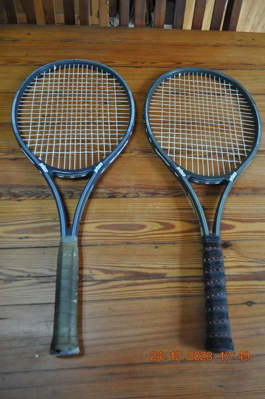 Vintage Prince Graphite Powerflex 110 Tennis Rackets