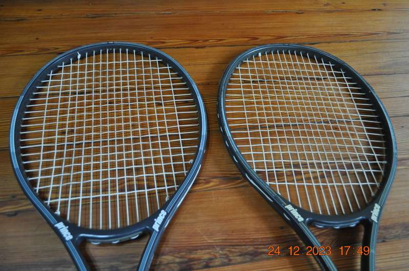 Vintage Prince Graphite Powerflex 110 Tennis Rackets