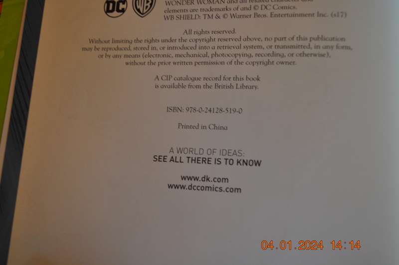 Wonder Woman DC Book