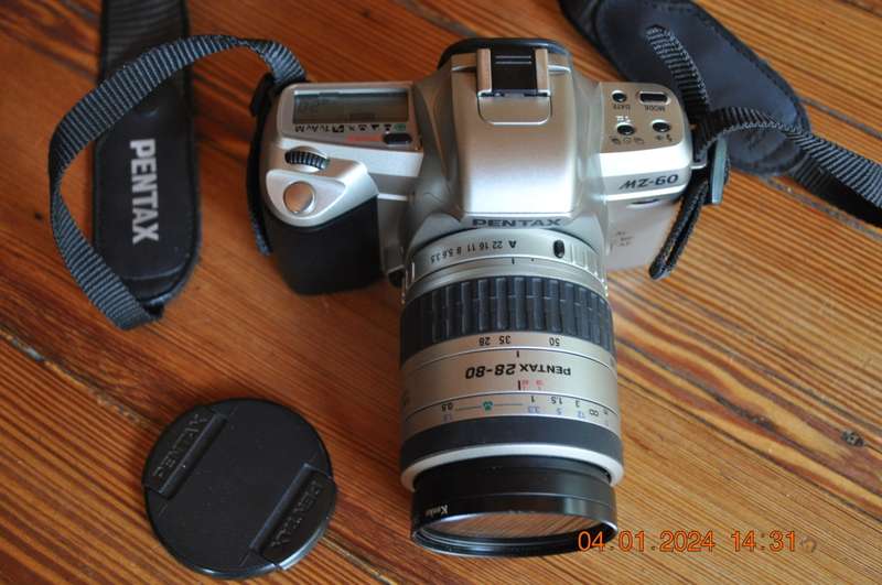 Pentax Mz-60 35mm Film Camera With Lens (not digital)