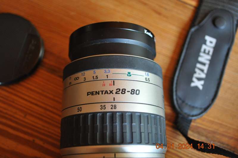 Pentax Mz-60 35mm Film Camera With Lens (not digital)