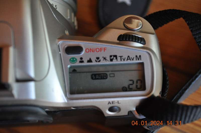 Pentax Mz-60 35mm Film Camera With Lens (not digital)