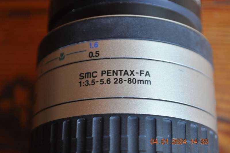 Pentax Mz-60 35mm Film Camera With Lens (not digital)
