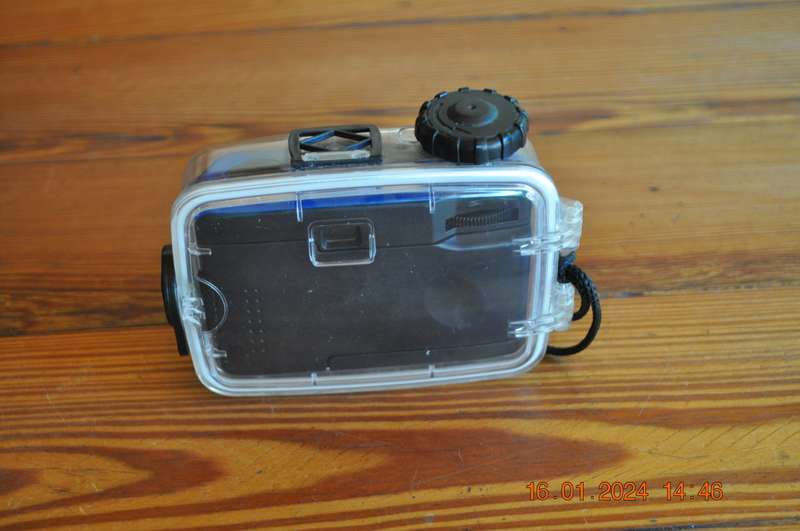 Underwater 35mm Film Camera In Cas